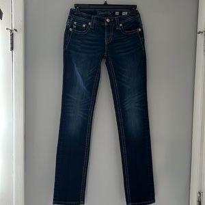 girls size 14 kids miss me boot cut jeans